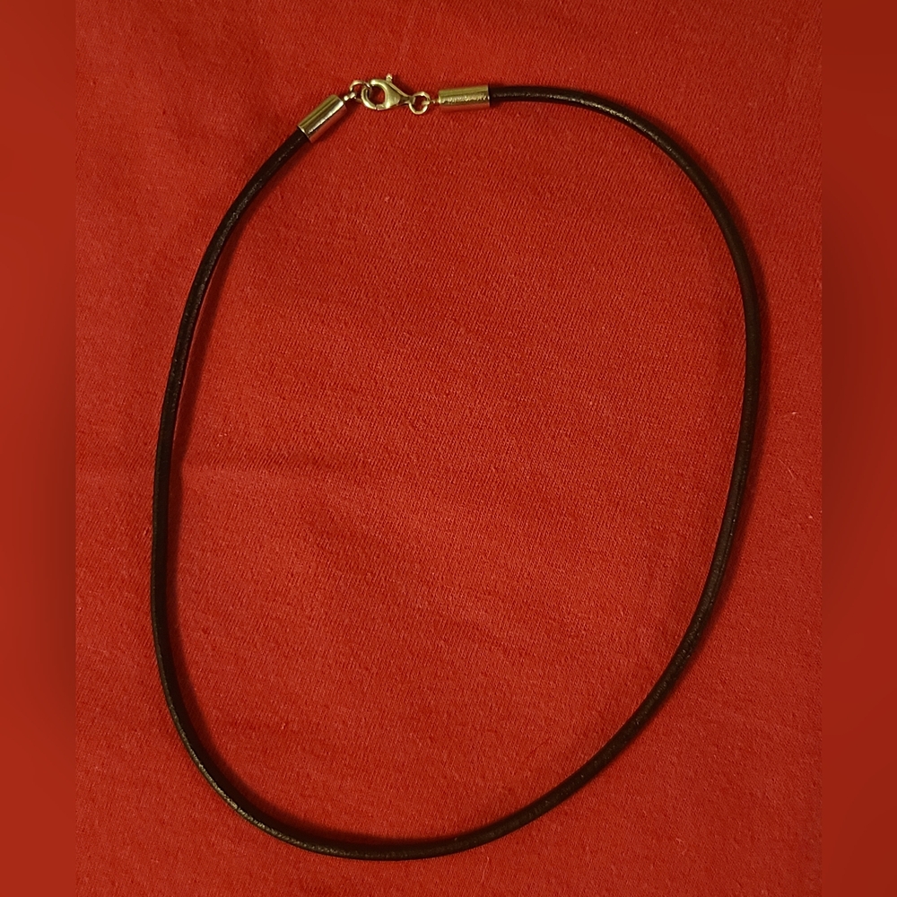 Sterling Silpada Leather Cord Necklace